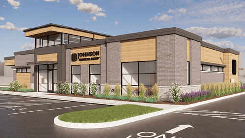 Rendering of West Milwaukee branch.