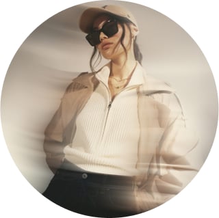 woman wearing sweater