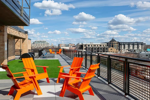 Rooftop Terrace at The Venue on Knox Apartments