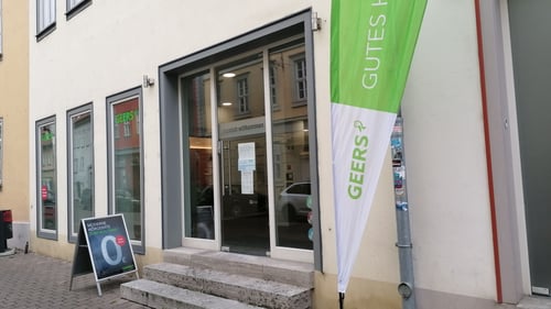 Außenaufnahme vom GEERS Fachgeschäft