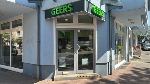 Außenaufnahme vom GEERS Fachgeschäft
