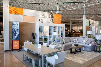 Bloomington Slumberland Furniture interior 3