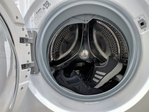 Inside of a washing machine