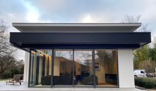 Agrandissement d'une villa