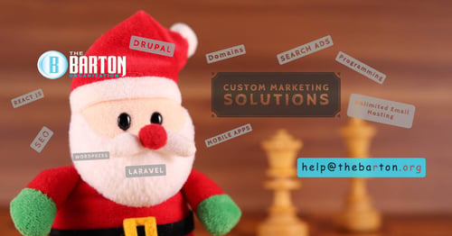 Photo of Santa likes Barton's SEO Fort Lauderdale