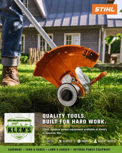 #STIHL #StringTrimmer #LawnEdger #OutdoorPowerEquipment #LawnCareTools #LandscapingEquipment #YardMaintenance #Klems #KlemsOnline #SpencerMA #MassachusettsBusiness #HardwareStore #FarmSupplyStore #GardenCenter #HomeImprovement #OutdoorLiving #ShopLocal #LocallyOwned #Since1949 #ProfessionalTools