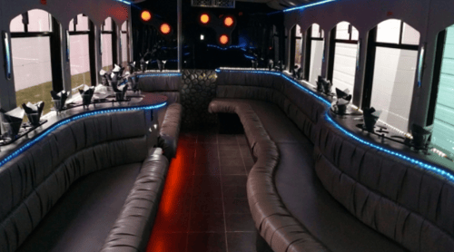 14 Passenger Sprinter Interior