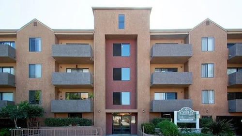 Building exterior at Lido Apartments - 3745 Glendon Ave in Los Angeles CA 90034
