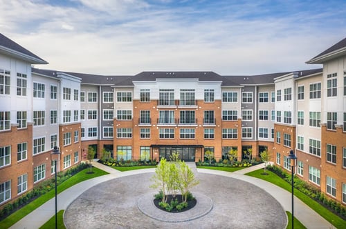 Property exterior at Inwood at Renaissance Square Apartments, Marlton, New Jersey