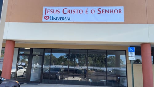 Entrance of the church