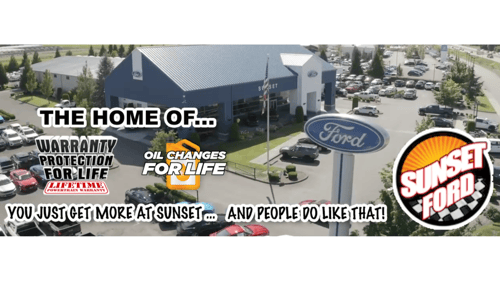 Sunset Ford of Sumner is the exclusive home of Warranty Protection for Life and Oil Changes For Life