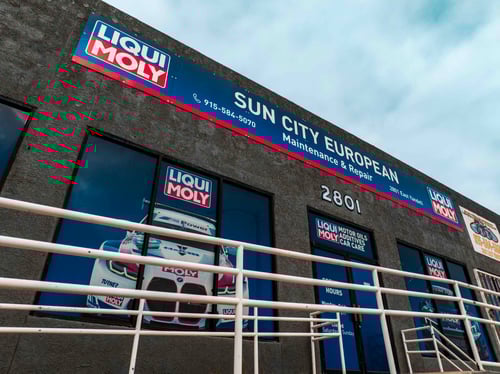 sun city european  el paso texas Specializing on Audi , VW , Bmw , Mini repair and maintenance. Mercedes, Land Rover, Volvo, repair and full maintenance also available .logo