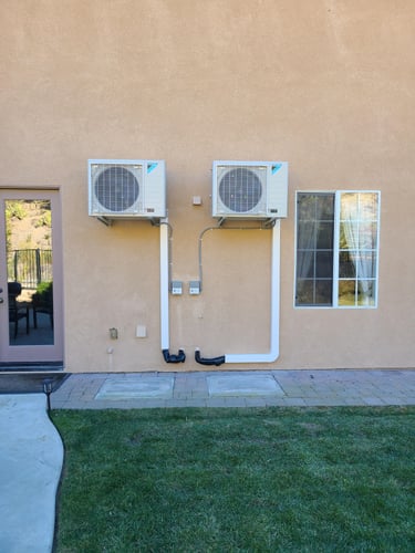 Daikin mini split systems installation