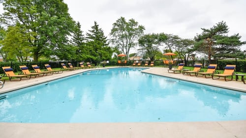 Swimming Pool at The Township at St. Charles, IL, 60174