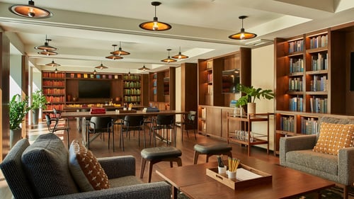 Arlo SoHo studios and meeting rooms for hotel guests.