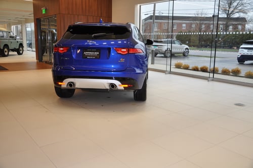 Blue Jaguar F-PACE