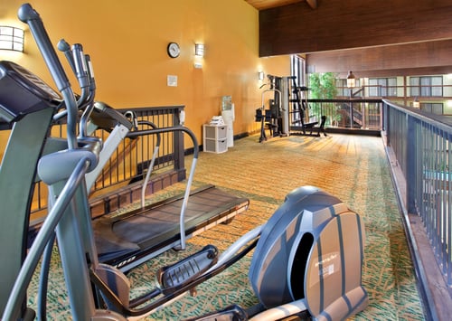 One of two Fitness Areas / Sauna