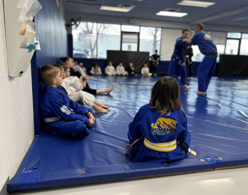 Photo of children in a martial arts class at McMahon Training Center