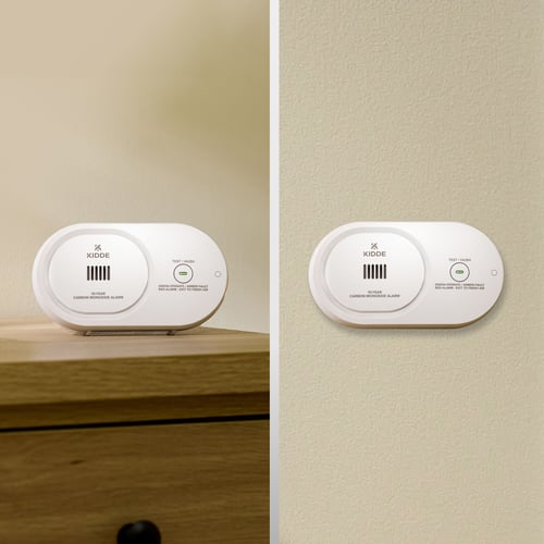 option for wall mount or table top placement