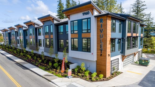 the building in which the resort is located at Rivulet, Washington