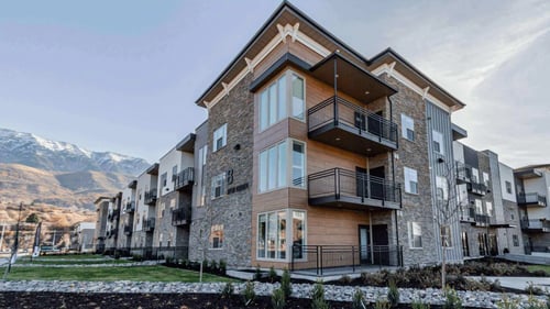 Apartment Building at The Flats at Riverwoods, Provo, UT