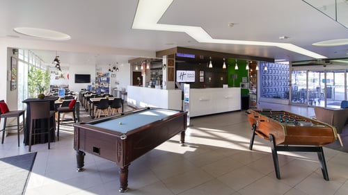 Hotel lobby