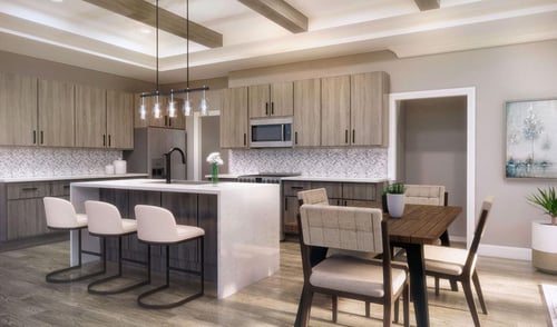 The Noble - Fully Equipped Kitchen and Dining Area