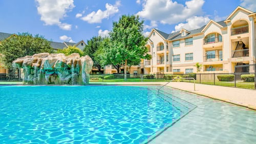 Covered carports at Tuscany Square, Dallas, TX, 75287