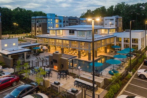 Exterior view at Lumen in Hampton, VA