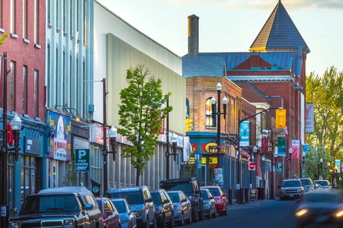 main street of Peterborough