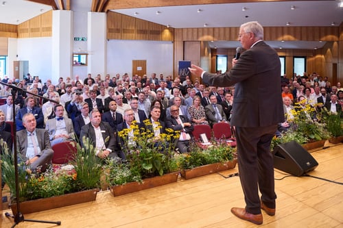 Eventfotografie 100 Jahr Feier Bundesbildungszentrum des Dachdeckerhandwerks