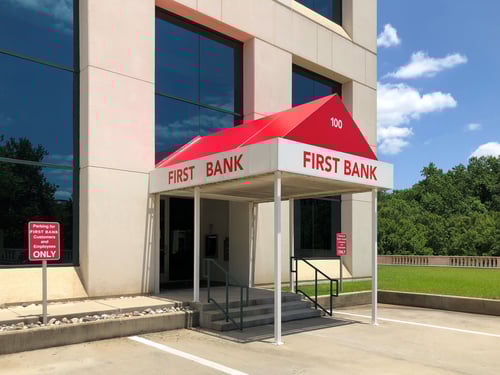 Charlotte First Bank branch exterior