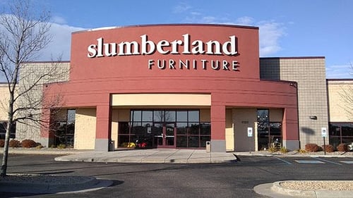 Slumberland West Fargo,  ND storefront