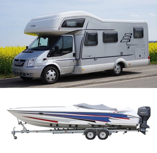 RV and boat storage spaces
