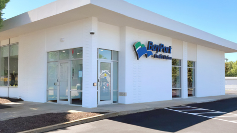 External view of local credit union located in Highland Springs, VA