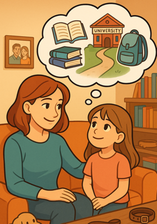 Opening an RESP for your child's future education.
