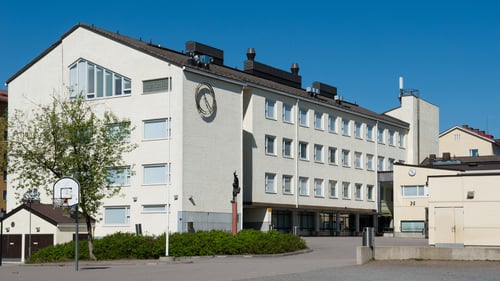 Sammon koulun Teiskontien koulutalo.