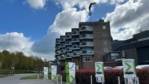 EV charging station Allego Leusden