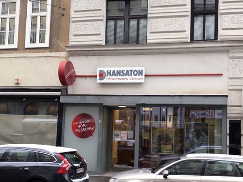 Hansaton Hörkompetenz-Zentrum Josefstädter Straße 66-68, Wien Josefstadt Frontansicht