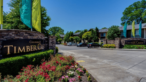 Entrance at Commons at Timber Creek in Portland, OR