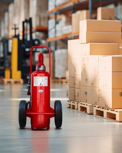 Badger Wheeled Fire Extinguisher