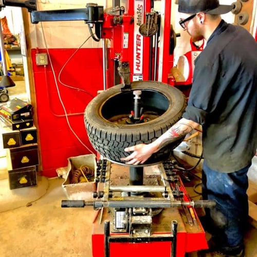 Shop for tires and installation services.