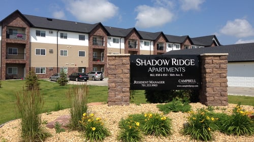 cover photo for Shadow Ridge Apartments in West Fargo, ND 58078