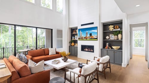 Expansive great rooms ideal for entertaining