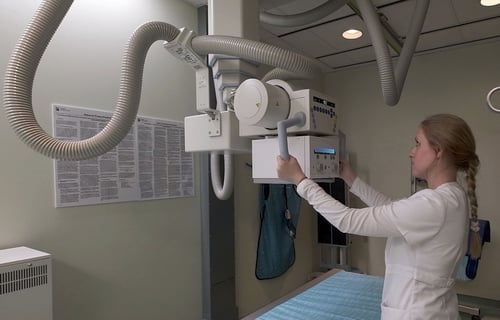 An Xray at Hackettstown Medical Center's Radiology Department.
