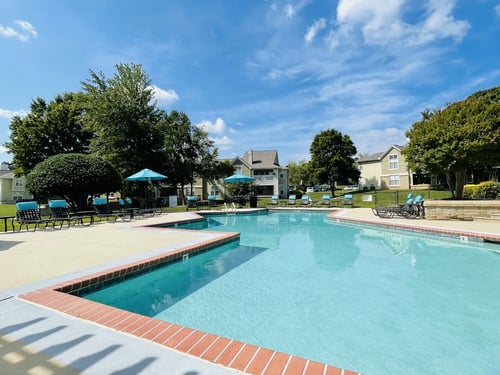 Property grounds at The Chase Apartments, Burlington, 27215