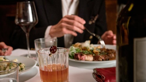 Dining at The Big Four.