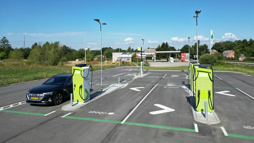 EV charging station Aarup Allego