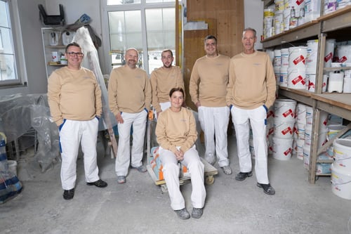 Grüninger Malerhandwerk AG Team