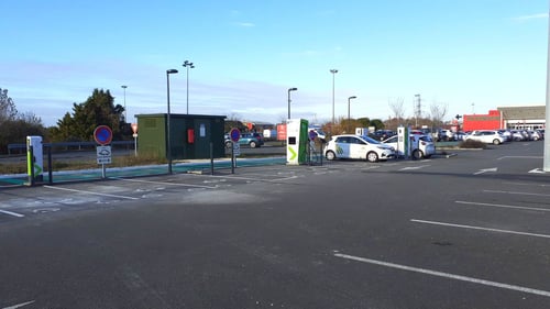 EV charging station Allego Champniers